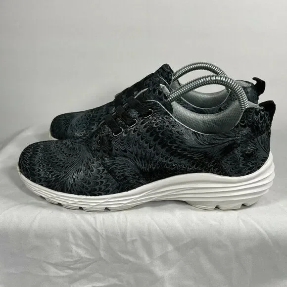 NurseMates Velocity 2000159 Women's Black Leather Lace Up Low Top Shoes Size 9M - Picture 3 of 10